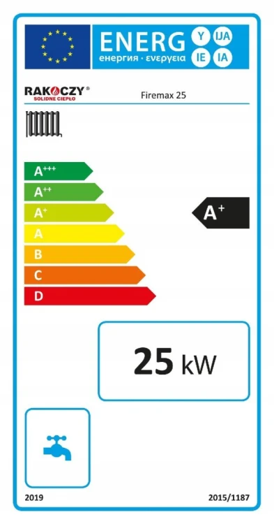 Kocioł na pellet 190 25kW FIREMAX PLUS Rakoczy