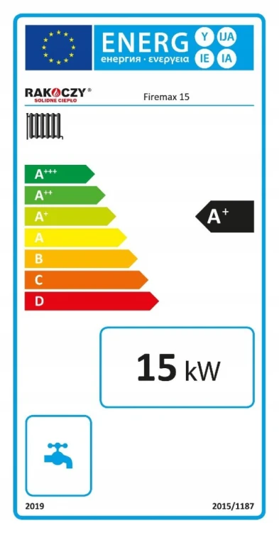 Kocioł na pellet 190 15kW FIREMAX PLUS Rakoczy