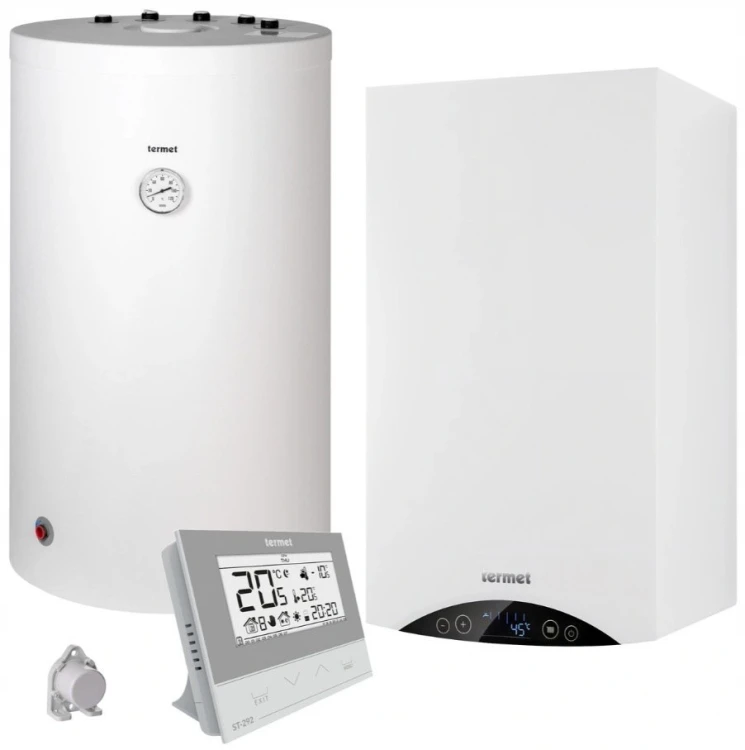Pakiet kondensacyjny GOLD PLUS II 20 kW zasobnik SG 120L regulator ST-292