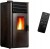 Piec na pellet Anita 12 kW Sannover czarny klasa A+