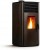 Piec na pellet Anita 12 kW Sannover czarny klasa A+