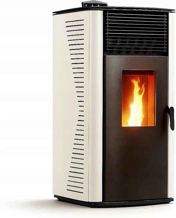 Piec na pellet Anita 12 kW Sannover biały klasa A+
