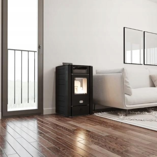 Piec kominek na pellet California 8kw NADMUCH Programowalny klasa A+