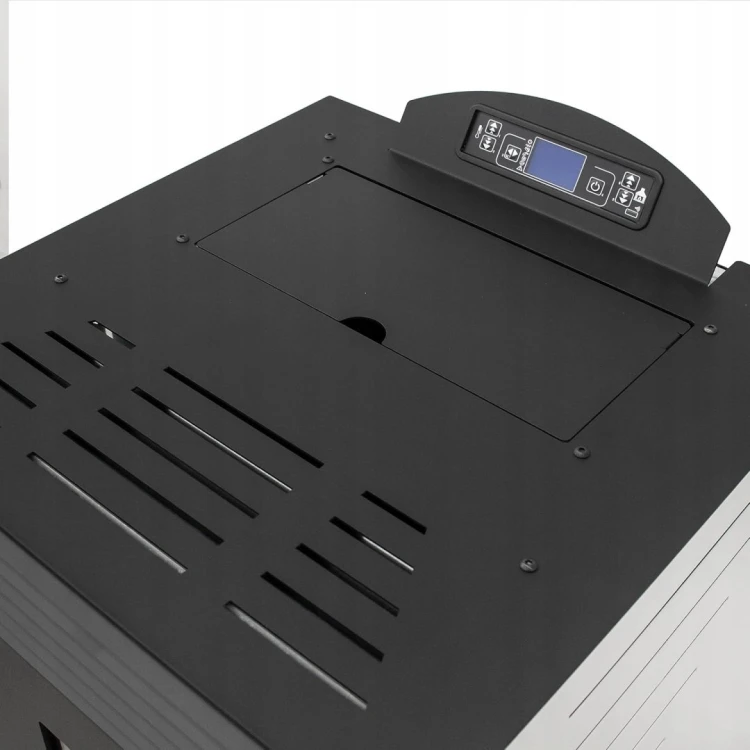 Piec kominek na pellet Italia California 8kw biały