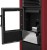 Piec na pellet California 8kw Italia klasa A+ bordowy