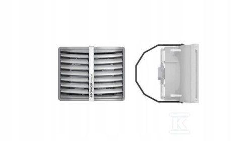 Nagrzewnica wodna HEATER CONDENS CR1 (10-30 kW) z konsolą obrotową