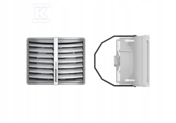 Nagrzewnica wodna HEATER CONDENS CR3 (20-70 kW) z konsolą obrotową