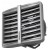 Nagrzewnica wodna HEATER CONDENS CR3 (20-70 kW) z konsolą obrotową
