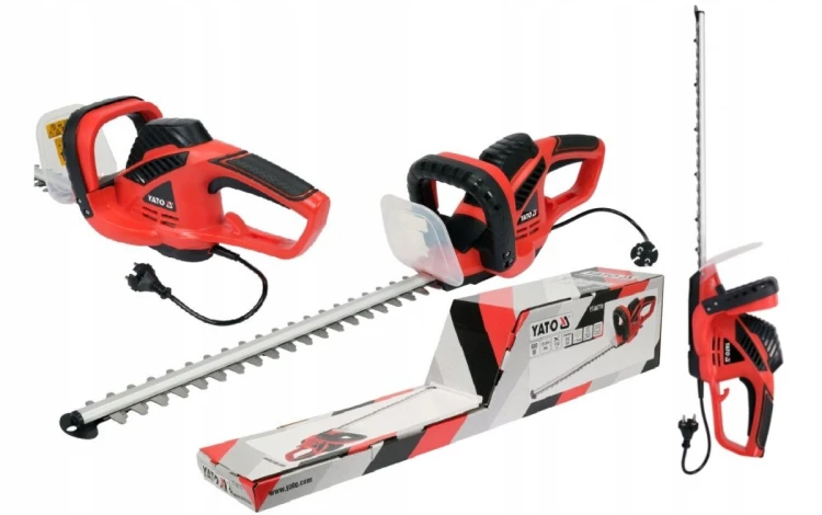 NOŻYCE ELEKTRYCZNE 600W 51cm DO PRZYCINANIA ŻYWOPŁOTU KRZEWÓW GAŁĄZEK YATO