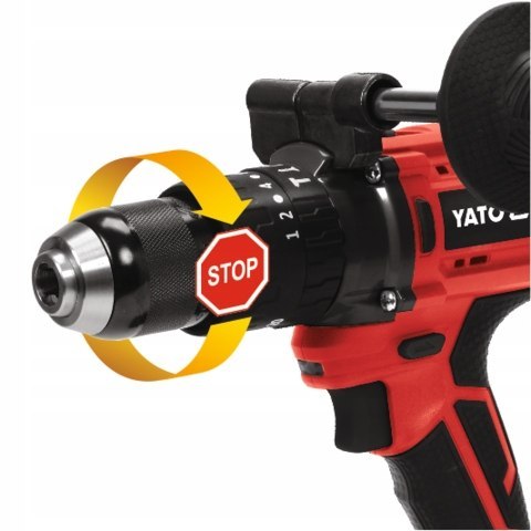 Wkrętarka udarowa 18V YT-82790 Yato / 1 x 3,0Ah
