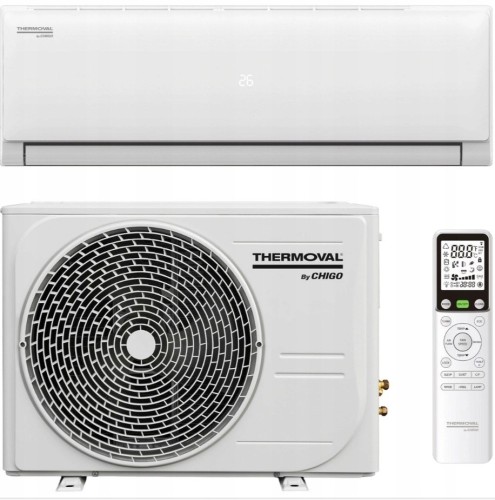 Klimatyzator ścienny SAGA TVK-S25 moc 2,5 kW/9 BTU zewnętrzna wewnętrzna