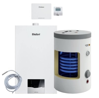 Pakiet MS ECOTEC PLUS Kocioł 1F ecoTEC plus 24 kW Vaillant Wymiennik 120