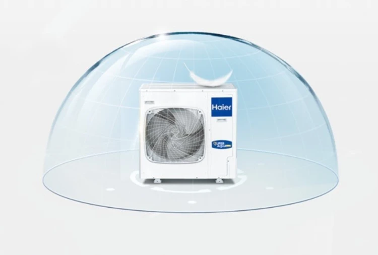 POMPA CIEPŁA Split Haier Ogrzewanie SUPER AQUA 10 kW CO+CWU Ciche Grzanie