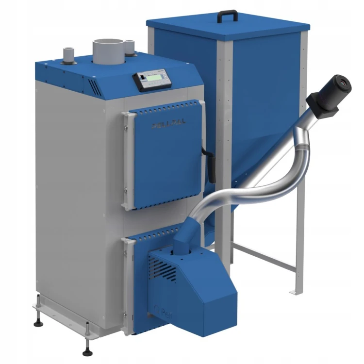 Kocioł na pellet PELLPAL o mocy 24 kW - 5 Klasa EcoDesign ZUM