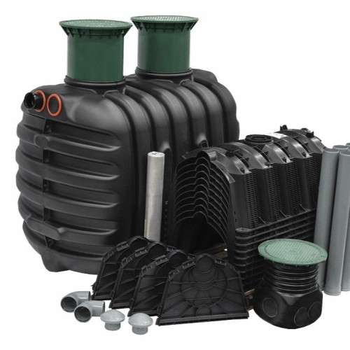 Oczyszczalnia przydomowa zestaw z komorami rozsączającymi 2700L W-264TM