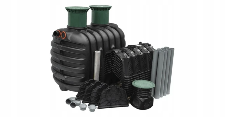 Oczyszczalnia przydomowa zestaw z komorami rozsączającymi 3400L W-265TM