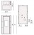 Piec na pellet Cadel Cristal 7,0 kW antracyt