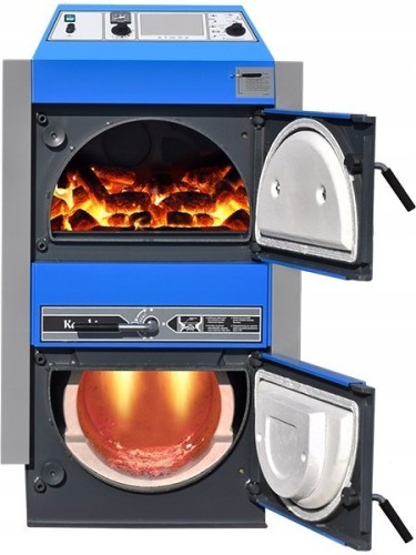 Kocioł Atmos stalowy 20 kW - drewno, węgiel brunatny, węgiel kamienny