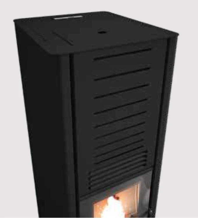 Piec na pellet Eva Calor Karen 9 kW duży zbiornik na pellet 45kg
