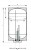 Podgrzewacz wody Galmet 2000 W 100 l, 01-100000
