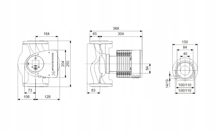 Pompa obiegowa Grundfos MAGNA3 40-180 F 250 2 Grundfos APT950