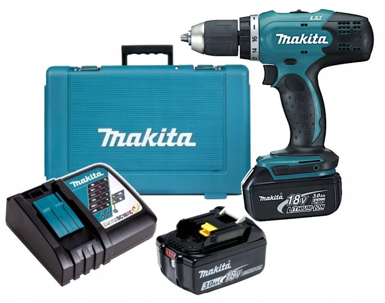 Wiertarko-wkrętarka 18V DDF453RFE Makita / 2 x 3,0Ah