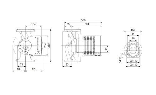 POMPA OBIEGOWA Grundfos MAGNA3 40-150 F 97924271