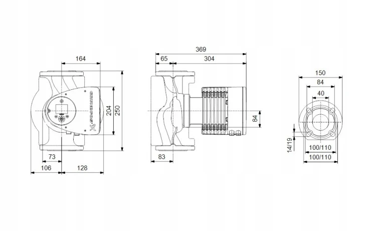 POMPA OBIEGOWA Grundfos MAGNA3 40-150 F 97924271