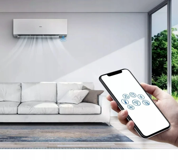 Klimatyzator ścienny Haier Serene Plus Black 2,6kW jednostka wewnętrzna