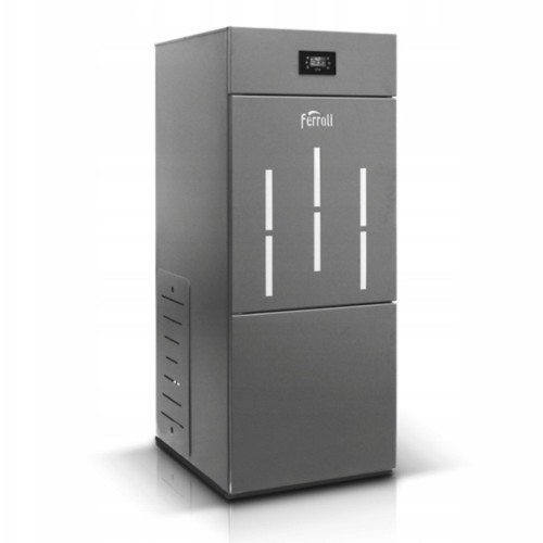 Zestaw Ferroli Piec na pellet BIOPELLET PRO 8 wymiennik ECOUNIT F300 257L